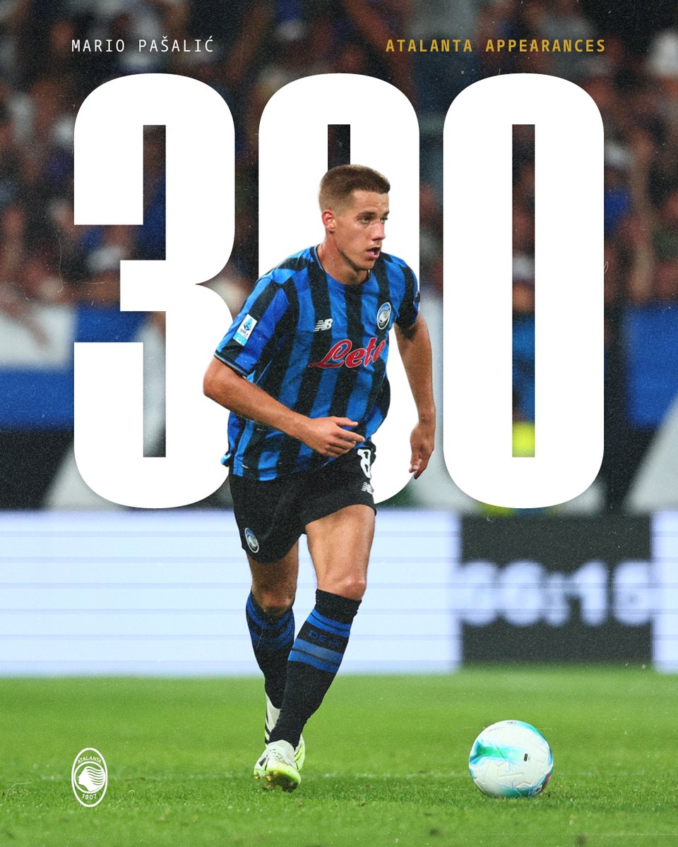 300 volte indossando i nostri colori 🖤💙

300 times in our colors 🖤💙

#GoAtalantaGo
