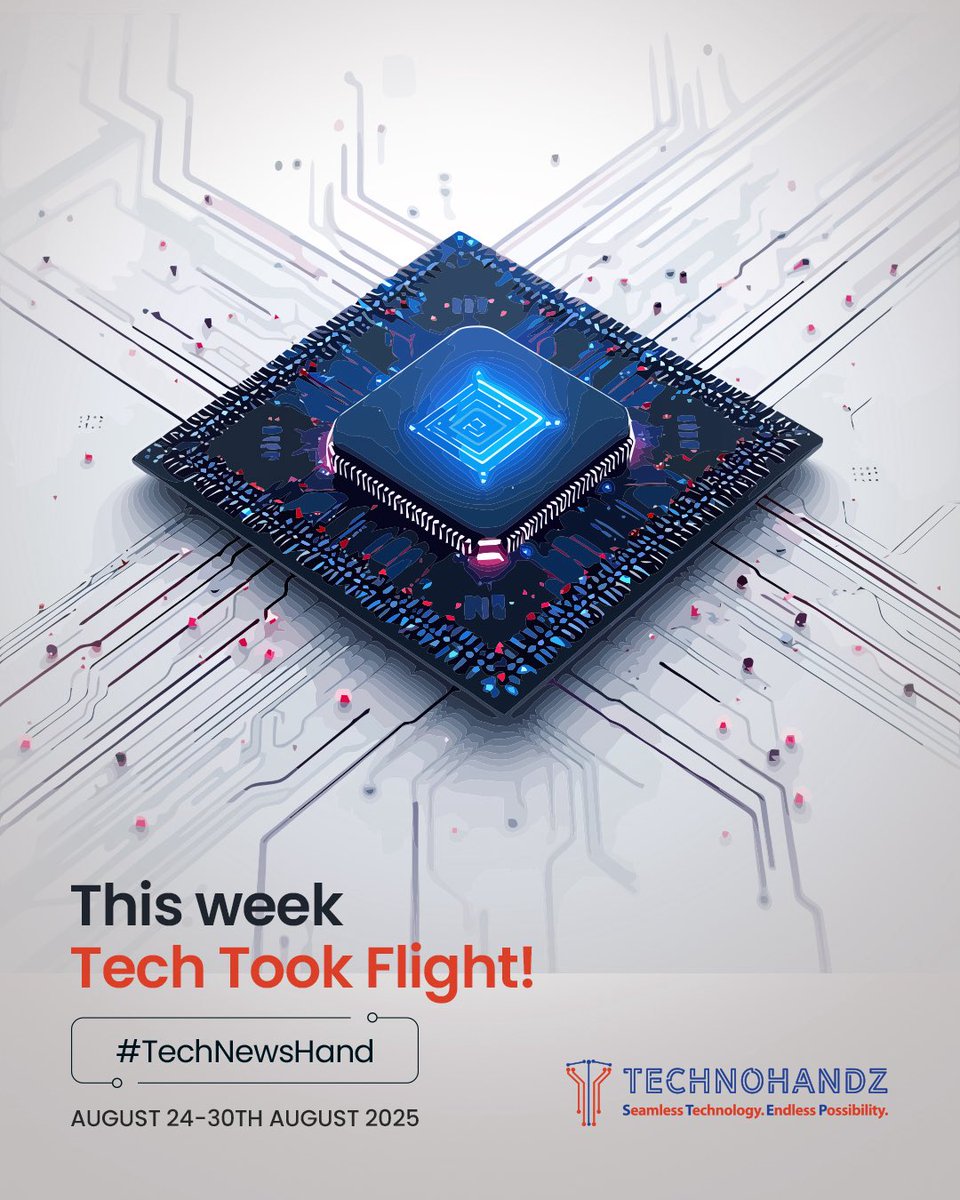 technohandz's tweet photo. From AI breakthroughs and system upgrades to global festivals and big corporate moves, this week shows how technology continues to reshape industries and lives. Read on:
๐ https://t.co/nfTRAjeoZy
#TechNewsHand https://t.co/kqL91LtEt0