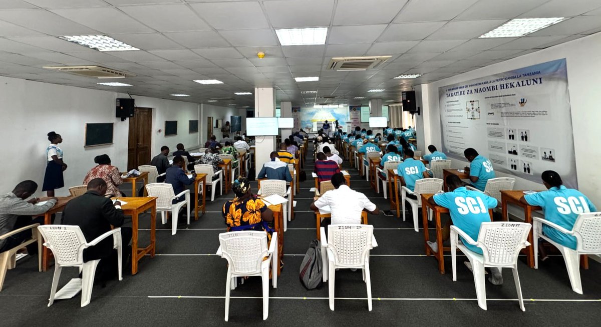 [ 8/31 보도자료 ]
● 신천지 탄자니아교회, 현지 목회자·성도와 요한계시록 성경시험 진행
· “계 22:18~19 말씀 기준, 성경대로 지켜왔는지 스스로 점검”
· 해외 최초, 다수 목회자 참여… 성경 중심 교류 확대

bit.ly/41sIBps

신천지예수교 증거장막성전 베드로지파 탄자니아 교회(담임