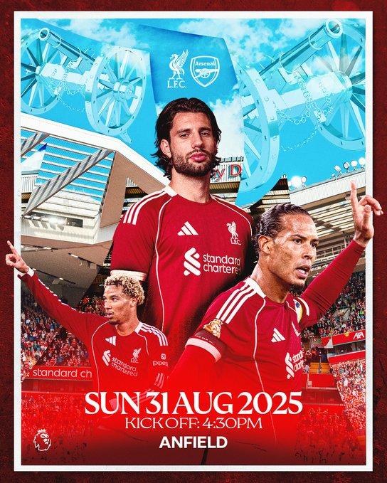 lfcstreamhd's tweet image. Matchday at Anfield 🏟️

 We take on Arsenal in the Premier League 📷 #LIVARS

Follow @lfcstreamhd For Live Stream
