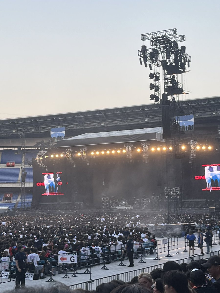 ワンオク最高すぎて笑顔止まらん