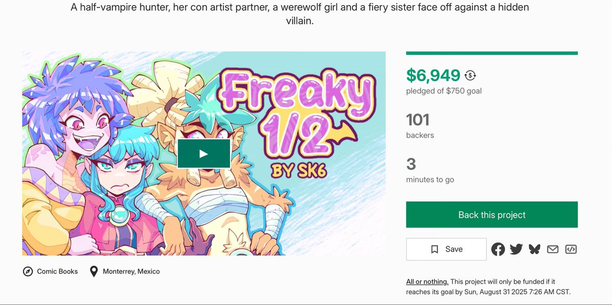 50 $ away from the last stretch goal!!!
