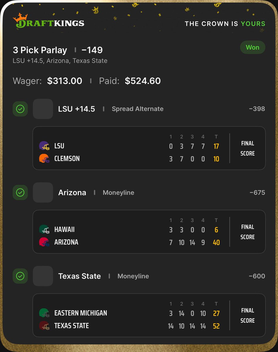 Winners called out last night in premium by <a href="/ItsMarcusSalas/">marcus</a>