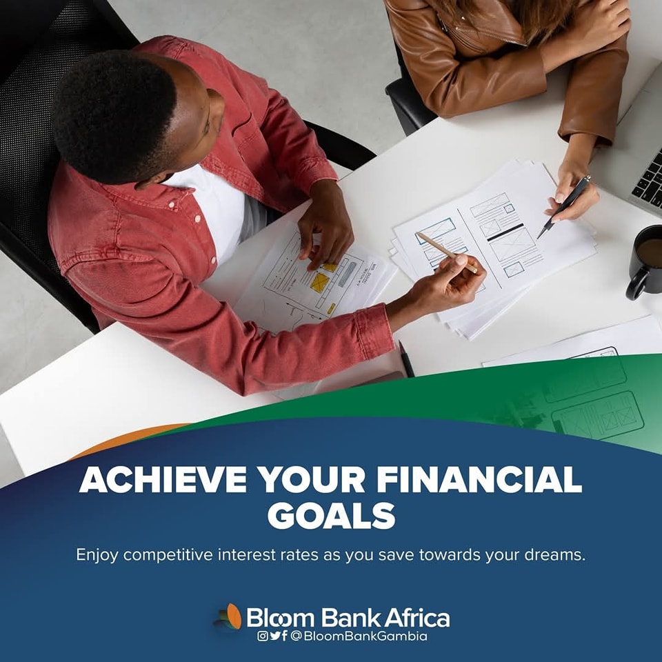 BloomGambia's tweet image. Planning for a big event or future expense? The Bloom Target Save Account helps you build funds over a specific period to meet your goals. Enjoy competitive interest rates as you save towards your dreams!
Start your targeted savings journey!

#TargetSave
#BloomBankAfricaGMB