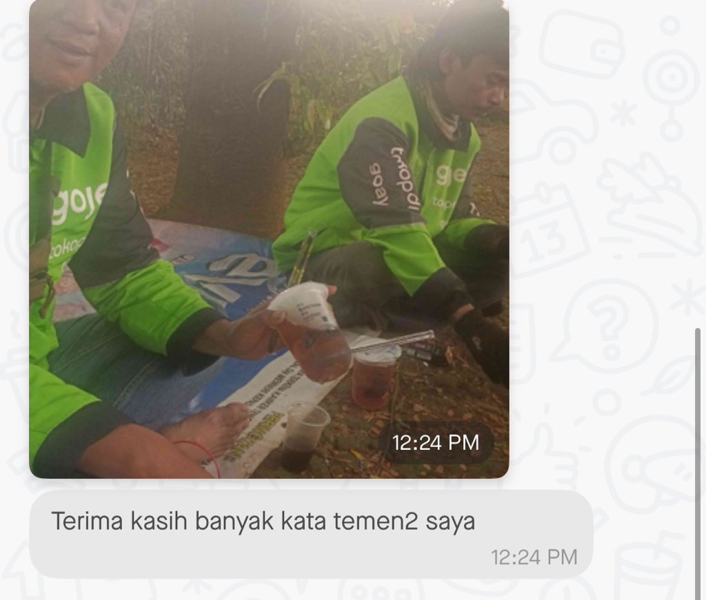 we love our ojol drivers 🫂💙