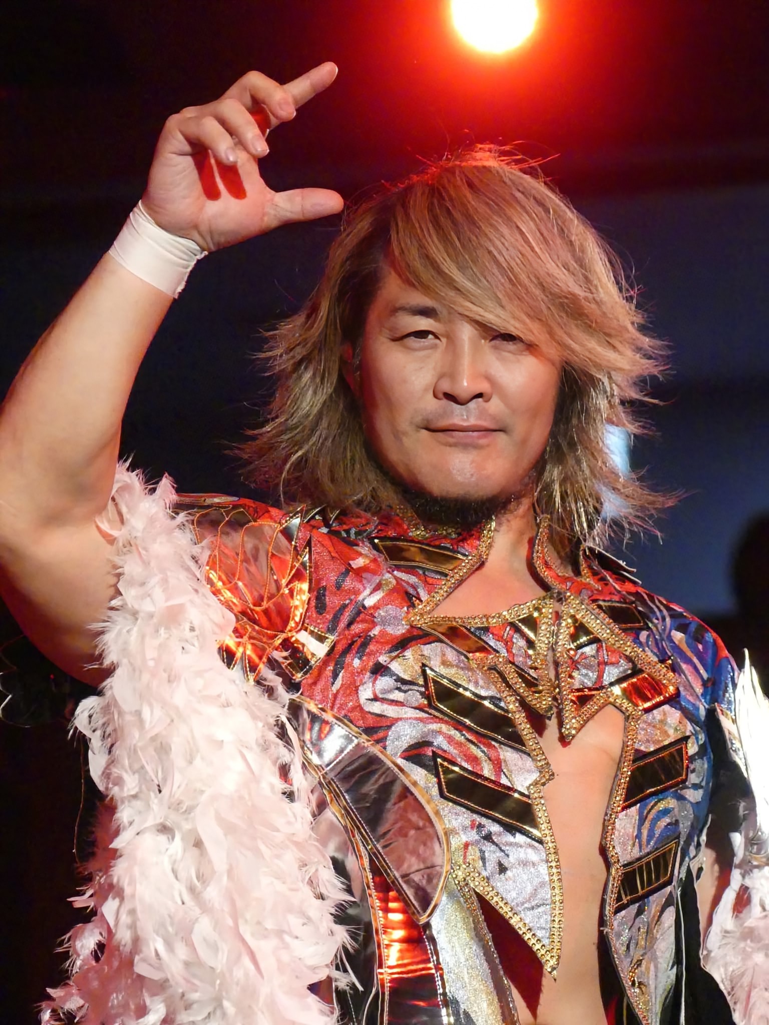 【大型配送タイプ】棚橋弘至さん掲載2ページ（ポスターサイズ） #5336 ザック・セイバー Jr. ストロングビッグポスター（2025. 1.4&1.5
