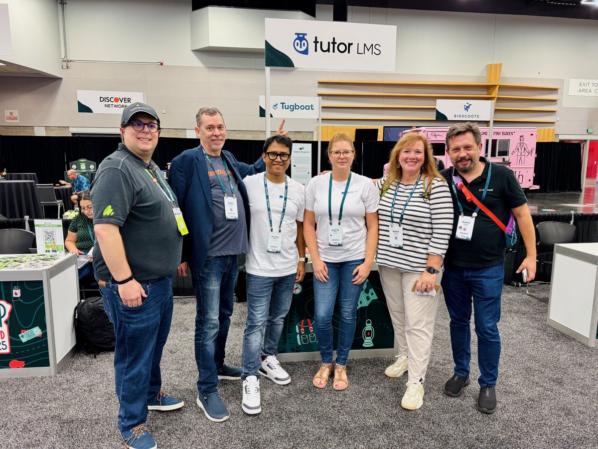 OllyoHQ's tweet image. Proud to share that Tutor LMS, one of our products, was a sponsor at @WordCampUS 2025!
Tutor LMS now powers 100,000+ businesses worldwide with a modern UI &amp;amp; powerful features.

#WCUS #TutorLMS
