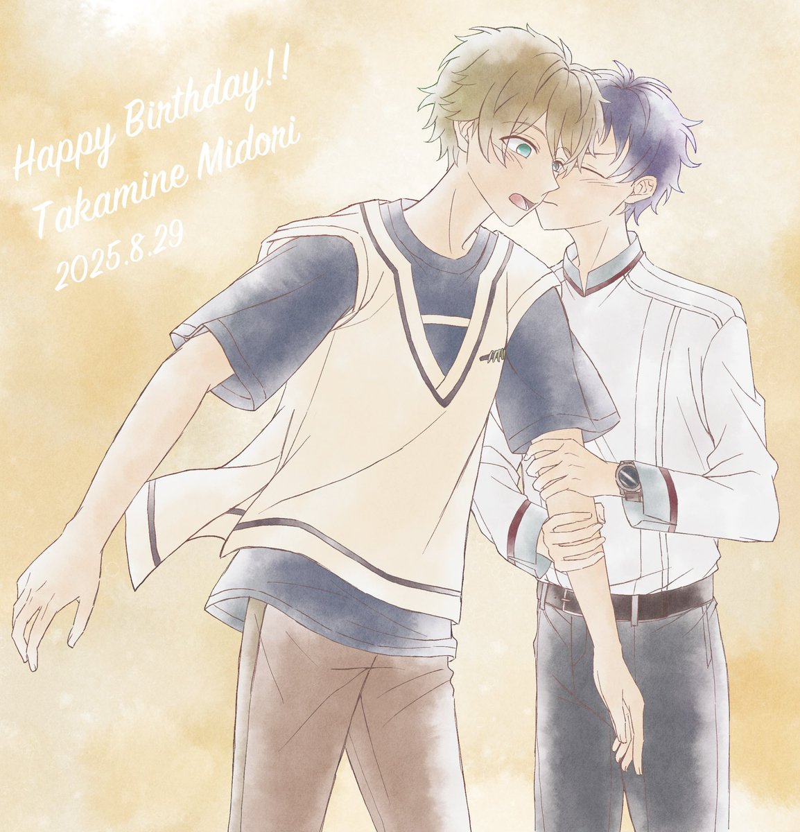 遅刻したけど…🎁
みどゆづ