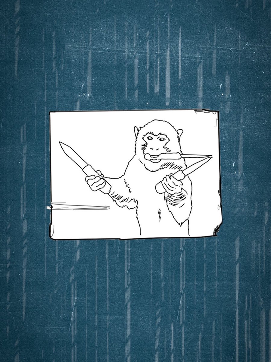 Querido Mono:

Estuve toda la tarde pensando en nuestra próxima víctima.
El candidato es un tipo dispuesto a resistirse a nuestro metier, por lo que la trampa deberá ser implacable.

Mono y Navaja: open.spotify.com/track/4AeWMCH7…