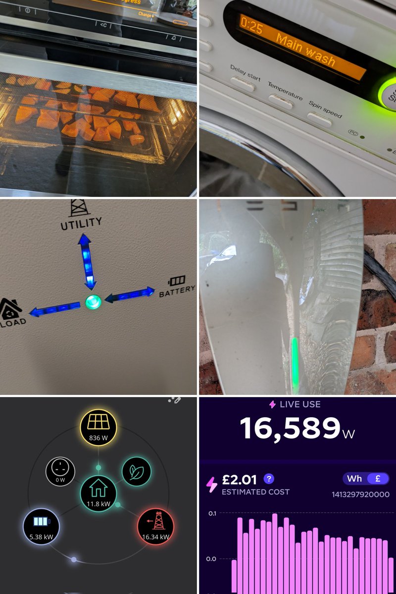 Thanks Greg <a href="/g__j/">Greg Jackson</a> and the team at Octopus 🐙 making the most of the free juice 😁#FreeElectricity <a href="/OctopusEnergy/">Octopus Energy</a>