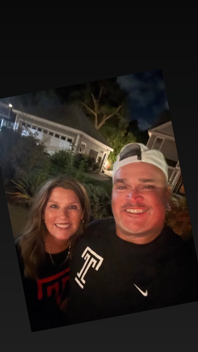 kathdud1's tweet photo. What a great start to the season! Congratulations to @keithdudz &amp; @Temple_FB on a convincing win over UMass!! #TempleTUFF 🍒💎🦉 https://t.co/RjrUtiP1lz