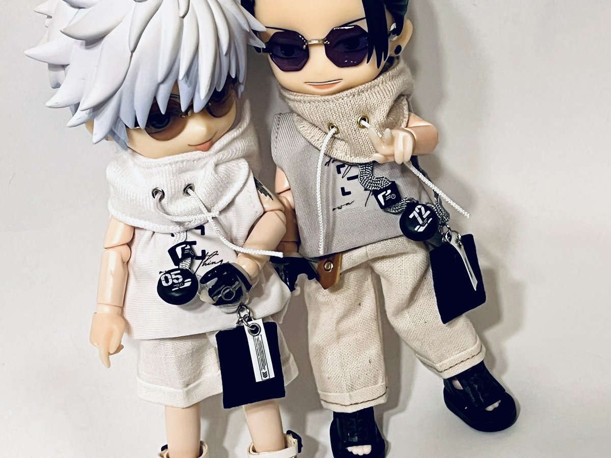 憧れの✨✨
トーニューさん【<a href="/LaboTonyu/">TONYU LABO 8/31 FCT 東4サ01a</a>】全身ペアコーデ✨✨

キーホルダー(?)を早速2人仕様に♬
可愛い❤︎新しいコーディネートでお出掛けしたいね