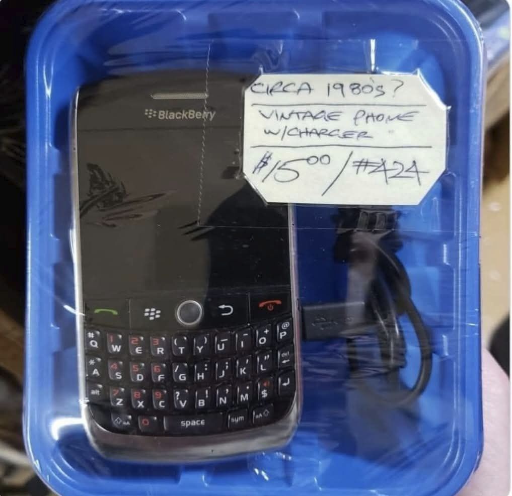 securityweekly's tweet image. Do you remember your 1980s Blackberry?