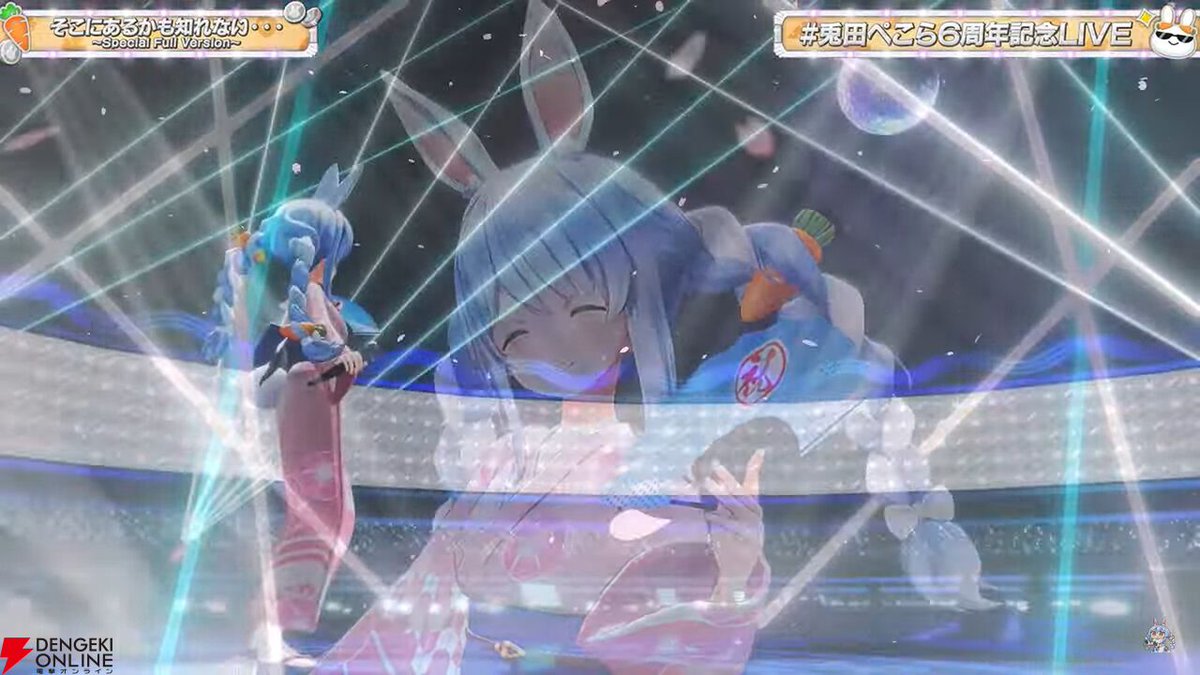 ホロライブ】兎田ぺこら6周年記念LIVE、パチスロコンセプトの第2弾は