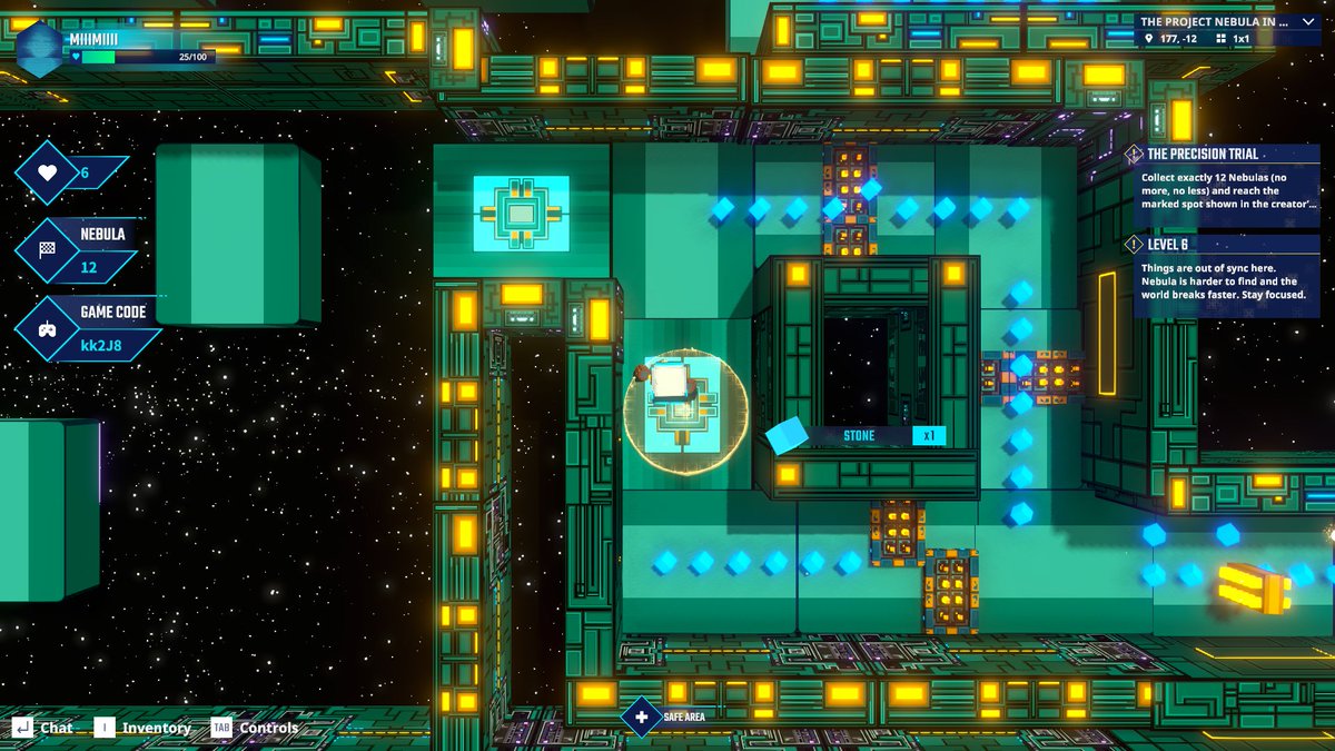 Project Nebula in 3 Emojis: 😵‍💫😱😮‍💨
3 Words: Breathe. Run. Stop.  

Who do I recommend for this challenge? 
👉 <a href="/Entenium/">ENTENIUM</a>  👀 

 Tagging <a href="/TheSandboxGame/">The Sandbox</a> <a href="/Kash_voxels/">kash</a> 🚀#ProjectNebula #Ethverse