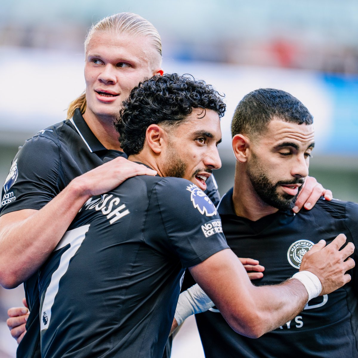 Erling Haaland scores goals.

🔵 0-1 🖤