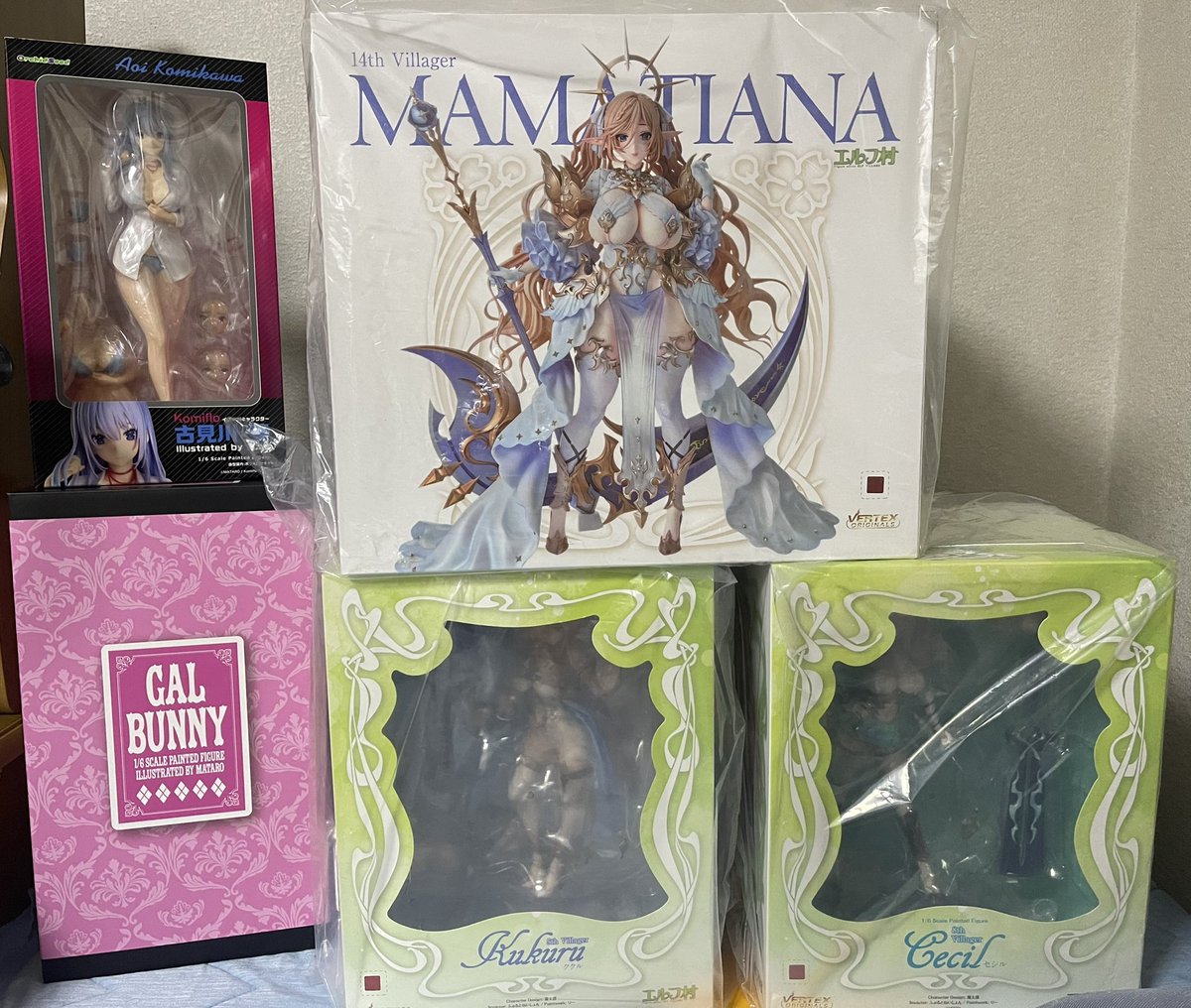 ◯まるだい◯(<a href="/maldaishirisuki/">〇まるだい○</a> )様からお譲り頂いたフィギュア達を無事に受け取りに行けれました！
欲しい！？衝動で毎日…【フィギュアお譲り】企画をワクワクして過ごしていました。
大切に飾らせていただきます。