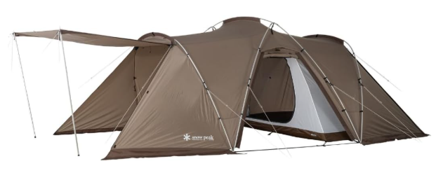 キャンプ猛者のかた教えてください。4人家族でシェルタータイプの2