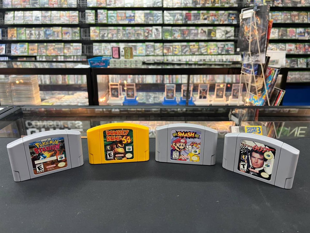 BlueShellGaming's tweet image. 🚨Attention Gamers!🚨

Fresh arrivals in our Clovis location!

Come in and get your hands on these fan favorites and add them to your collection before they are gone!