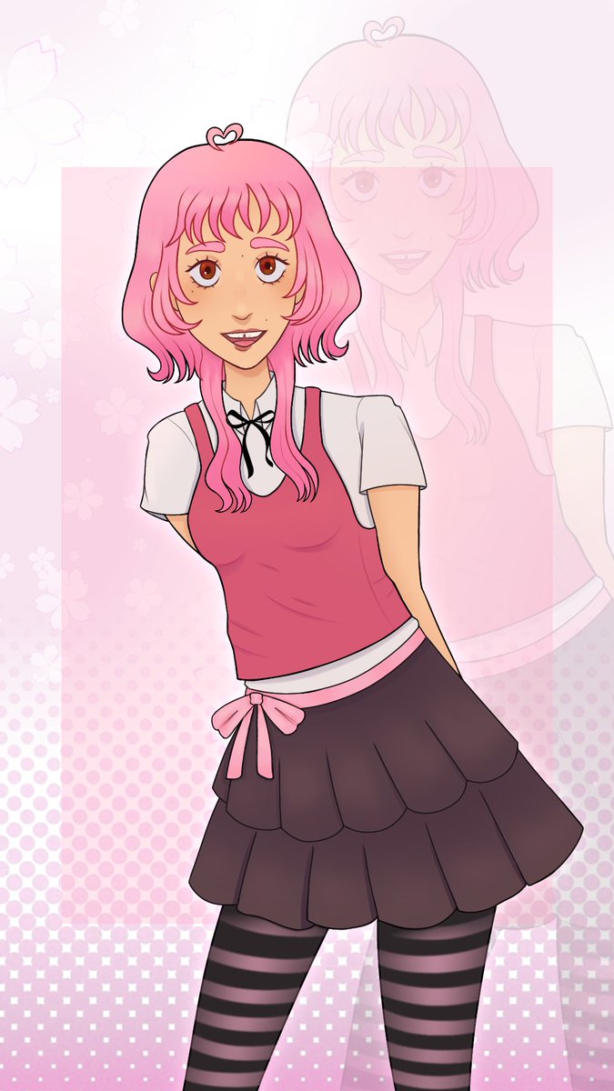 Redesign da Lila! (Juro que é o último) 
#originalcharacter #digitalart