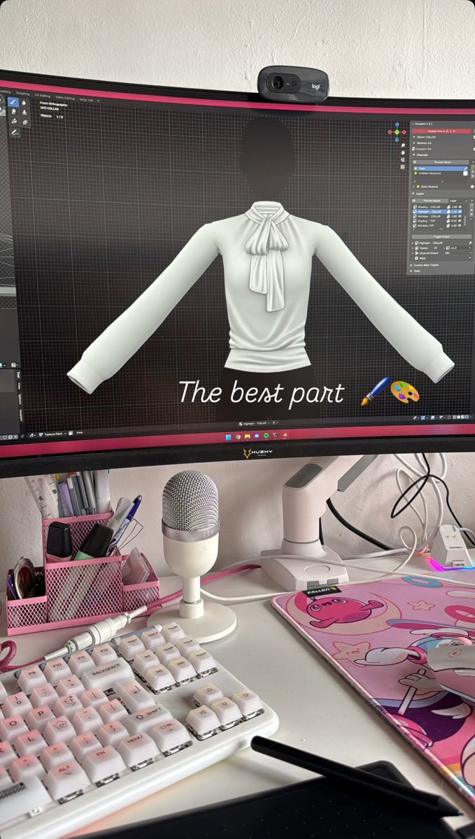 A little teaser of one of the items I’m working on for September’s collection… I love painting textures ♥️