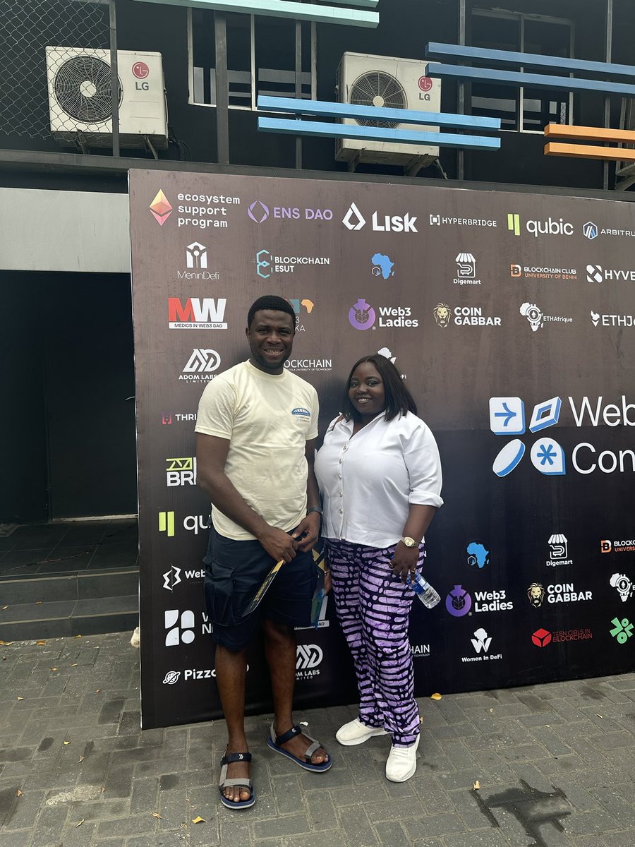 iambuque's tweet image. Had an amazing time at dis year’s #Web3LagosConference 🚀 Met my idolos chief mechanic @Ebunayo08 , @kevin_chibuoyim &amp;amp; @Oxpam_pam da boss. Reconnected with my Web3Bridge Cohort XI fam — always a swell vibe 💫. 

PS: don’t just build, remember to save smart on @Coinsafe_safe 😉💰