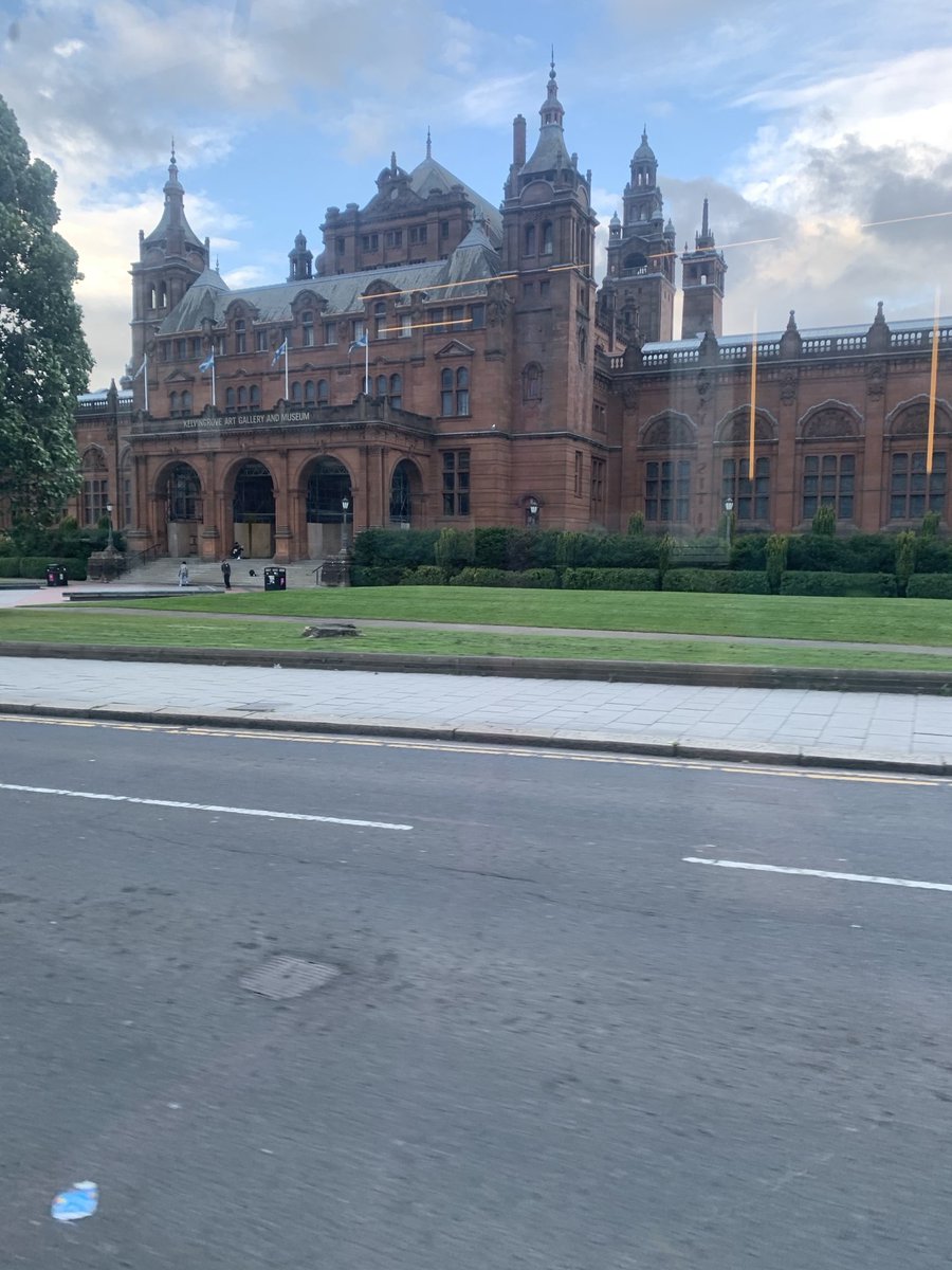 It’s nice to be in Glasgow