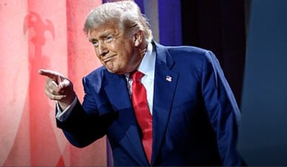 Tjukk's tweet photo. Donald Trump vil la kunstig intelligens bestemme om du får helsehjelp. Ordningen kan være i drift allerede neste år. #DonaldTrump https://t.co/AvyUrLTwEG