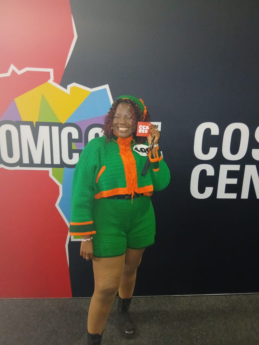 olakeren99's tweet photo. I finally made my debut as a cosplayer today🥹
@ComicConAfrica https://t.co/rafK5ptJAB