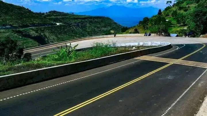 Cde. Bruce Musimenta (@pamoja_ed) on Twitter photo Before you post about a bad road around Namuwongo Kampala,
remember there’s a good road shining in Kapchorwa #GoldenPosts . <a href="/MoWT_Uganda/">Ministry of Works & Transport</a> <a href="/GenWamala/">General Edward Katumba Wamala</a> <a href="/UCC_Official/">UCC</a> <a href="/edthnaka/">Col Edith Nakalema</a> <a href="/LindaEvelyn_N/">Linda Evelyn Namulindwa</a> <a href="/MaamaKampala21/">Maama Kampala</a> <a href="/IamCarolPrimah/">Carol Primah</a> <a href="/UCC_ED/">Hon. Nyombi Thembo</a> <a href="/GCICUganda/">Government Citizen Interaction Centre</a> <a href="/MKarekye/">Marcella Karekye</a> <a href="/SharpMugabe/">Robert Sharp Mugabe (CIPR)</a> <a href="/StateHouseUg/">State House Uganda</a> . Before you post about a bad road around Namuwongo Kampala,
remember there’s a good road shining in Kapchorwa #GoldenPosts . <a href="/MoWT_Uganda/">Ministry of Works & Transport</a> <a href="/GenWamala/">General Edward Katumba Wamala</a> <a href="/UCC_Official/">UCC</a> <a href="/edthnaka/">Col Edith Nakalema</a> <a href="/LindaEvelyn_N/">Linda Evelyn Namulindwa</a> <a href="/MaamaKampala21/">Maama Kampala</a> <a href="/IamCarolPrimah/">Carol Primah</a> <a href="/UCC_ED/">Hon. Nyombi Thembo</a> <a href="/GCICUganda/">Government Citizen Interaction Centre</a> <a href="/MKarekye/">Marcella Karekye</a> <a href="/SharpMugabe/">Robert Sharp Mugabe (CIPR)</a> <a href="/StateHouseUg/">State House Uganda</a> .