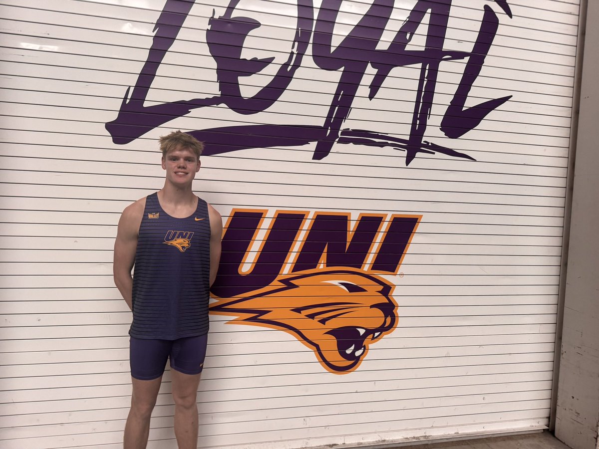 Had a great visit at UNI! Thanks to <a href="/JeffCoover/">Jeff Coover</a> and <a href="/UNITrackFieldXC/">UNI T&F/XC</a> for having me out!!