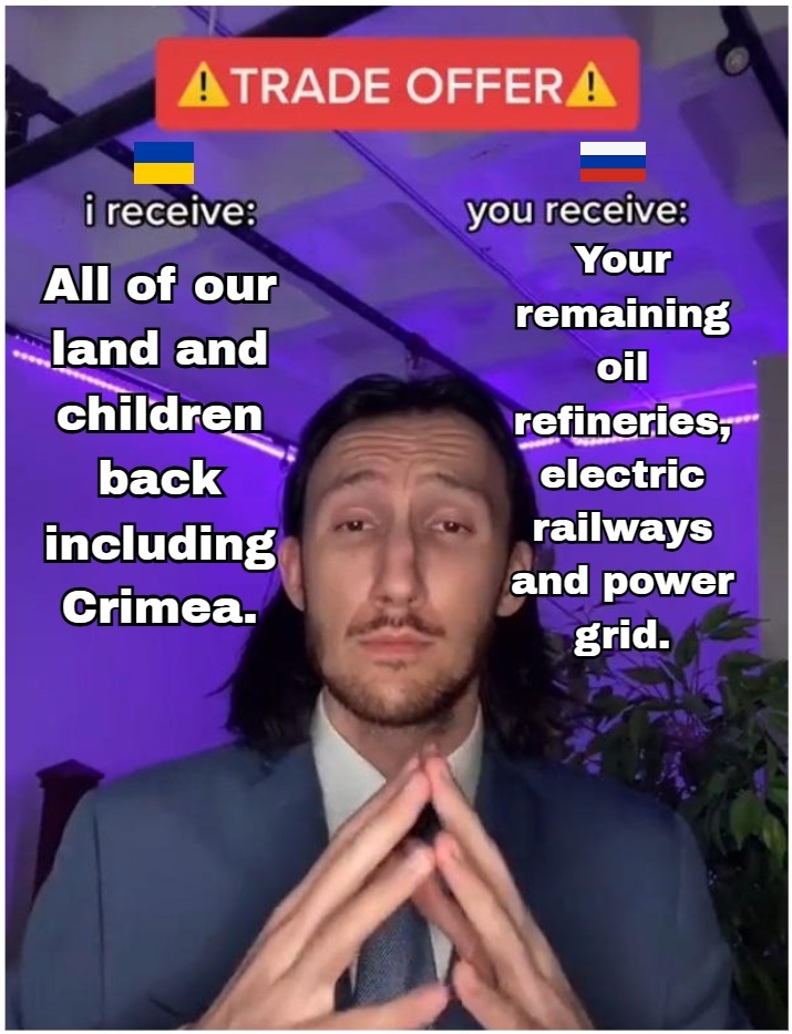 Hot new peace plan just dropped.