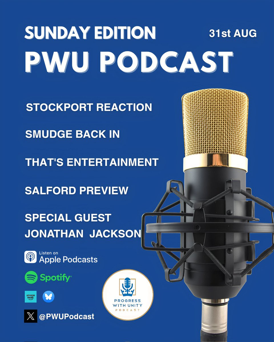 ⚽️ Stockport Reaction
🕒 Early Set Back
💪10/10 Performance
👏 Excitement Factor
🏆 𝗦𝗮𝗹𝗳𝗼𝗿𝗱 𝗣𝗿𝗲𝘃𝗶𝗲𝘄 
👀View From The Away End with Jonathan Jackson 
📋 Scout Report
🟨 Ref Watch
🤔 Team Selection &amp; Predictions
#wafc #SalfordCity
📻 buzzsprout.com/7167/episodes/…