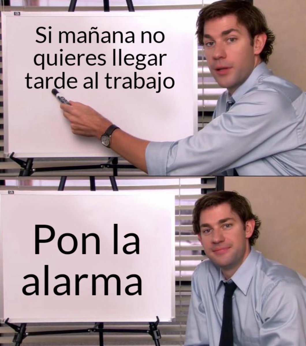 Pues eso. LA ALARMAAAAAA