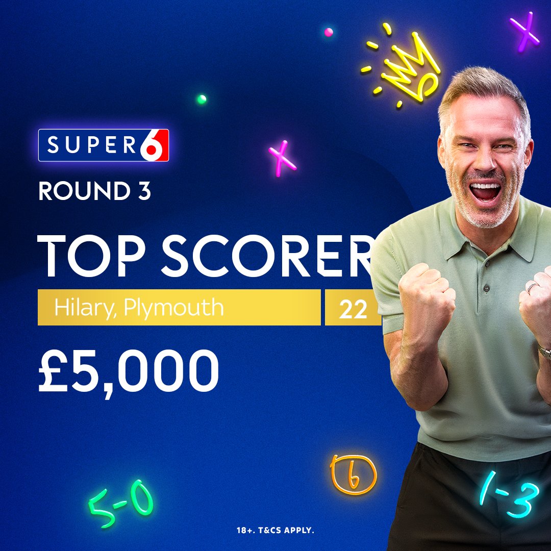 Super 6 tweet media