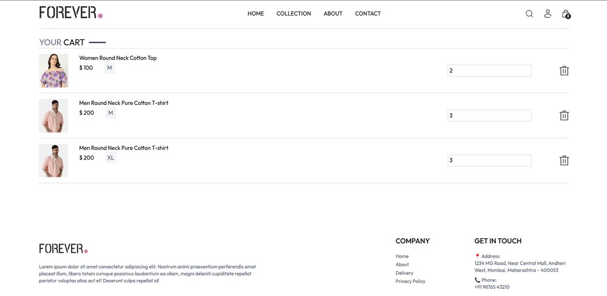 theboringcoder1's tweet image. Day 2 of #100DaysOfCode ๐
Added the Cart functionality ๐
Still need to improve:
๐น Total cart price
๐น Item quantity
Was a bit busy (Sunday vibes ๐
) but will finish it tomorrow!
#MERN #BuildInPublic #LetsConnect
