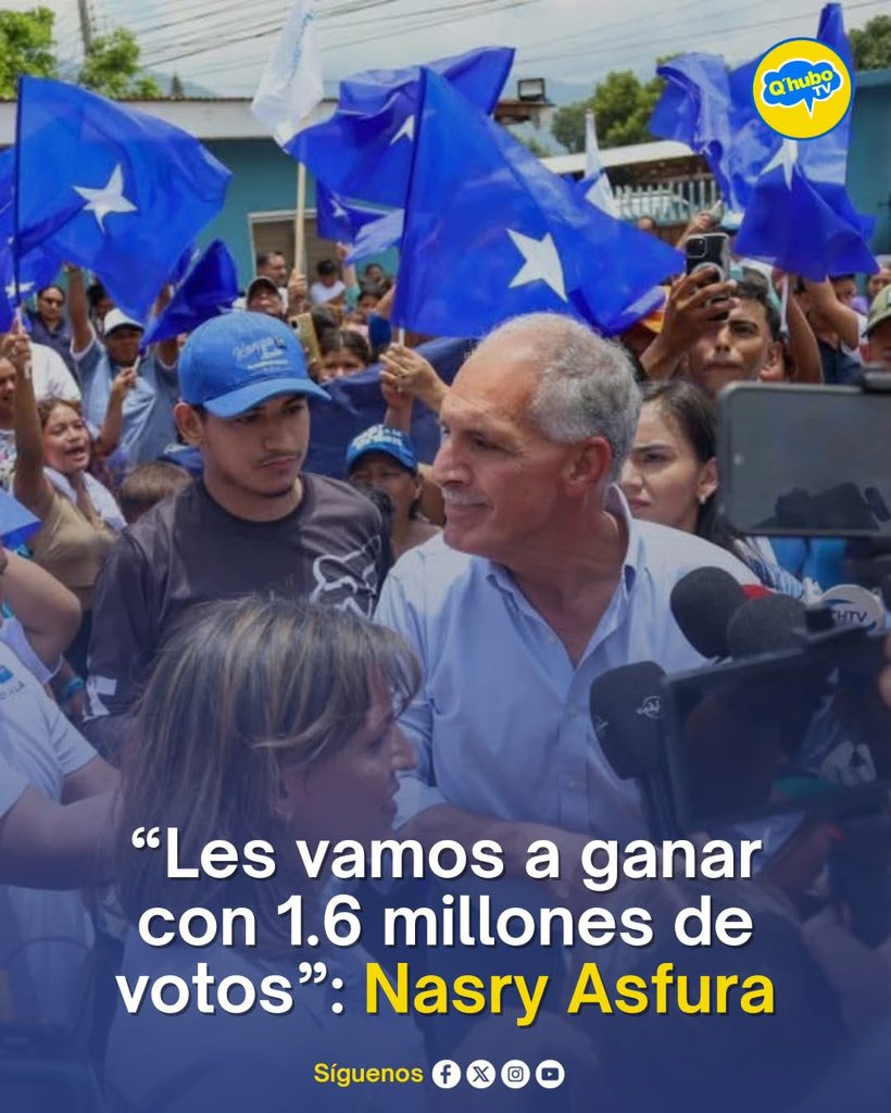 El 30 de Noviembre nos miramos. 

Honduras votará por el único que garantiza la paz y el desarrollo para nuestro país. 
<a href="/titoasfura/">Papi a la Orden</a>