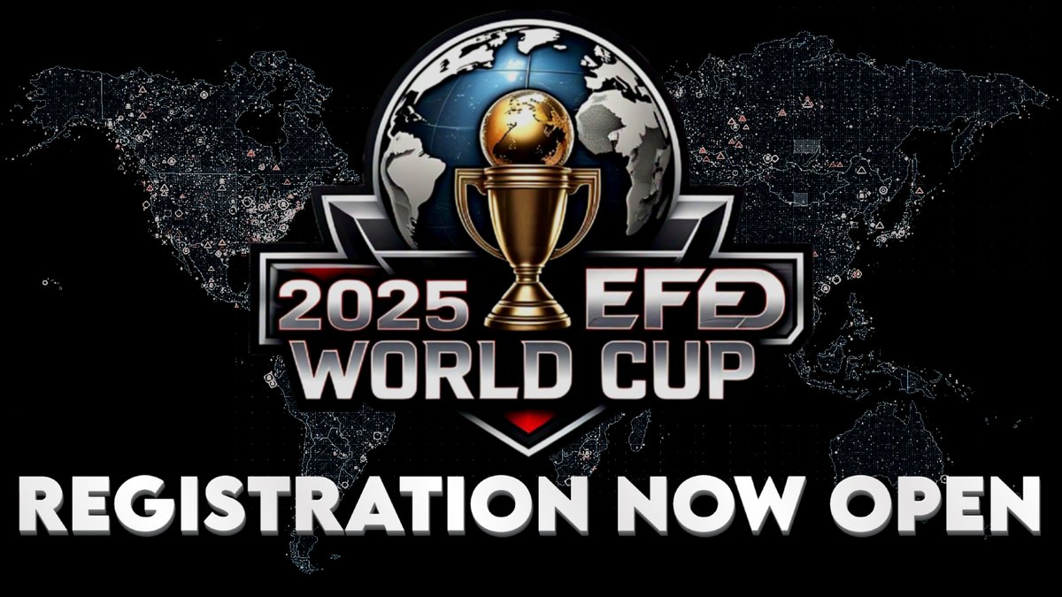 🌐2025 EFED WORLD CUP🌐
📋REGISTRATION  NOW OPEN📋

Sign-Up HERE🔗: forms.gle/9GTtMNdzL6gCtQ…

**PLEASE READ THE FORM**

#MLE #EFEDCUP