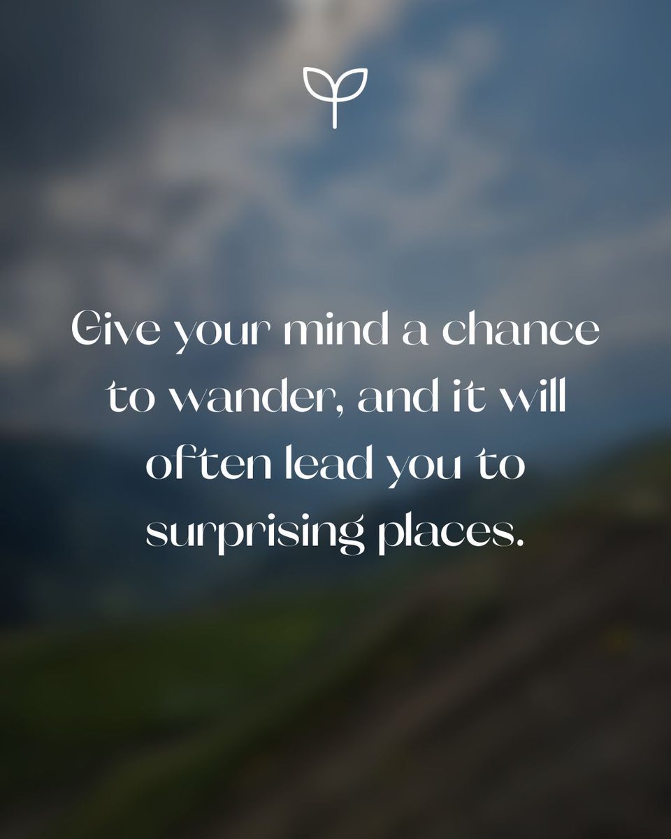 Allowing your mind to freely roam can unlock creativity, spark new ideas, and lead to unexpected breakthroughs. It's in those moments of daydreaming, walking, or simply looking out the window that true understanding can emerge.

#Mindfulness #Thrive #Thriving #Creativity