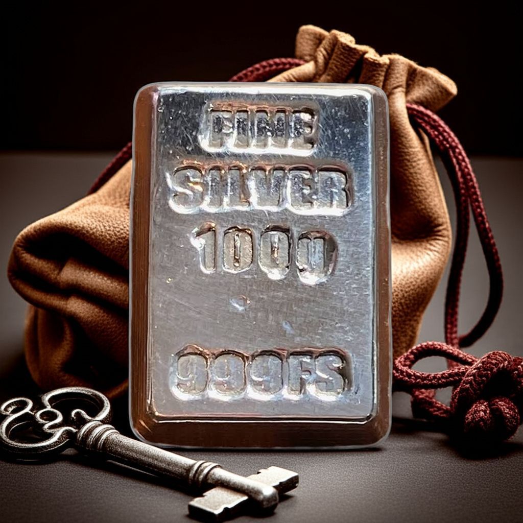 InfoScottish's tweet image. A cornerstone for your stack. This 100g solid silver ingot is hand-poured for a unique, organic feel. Pure, tangible wealth with the character of authentic, artisanal craftsmanship. 

Link in bio.

#tangibleassets #madeinscotland #silveringot #bullion #scottishsilver