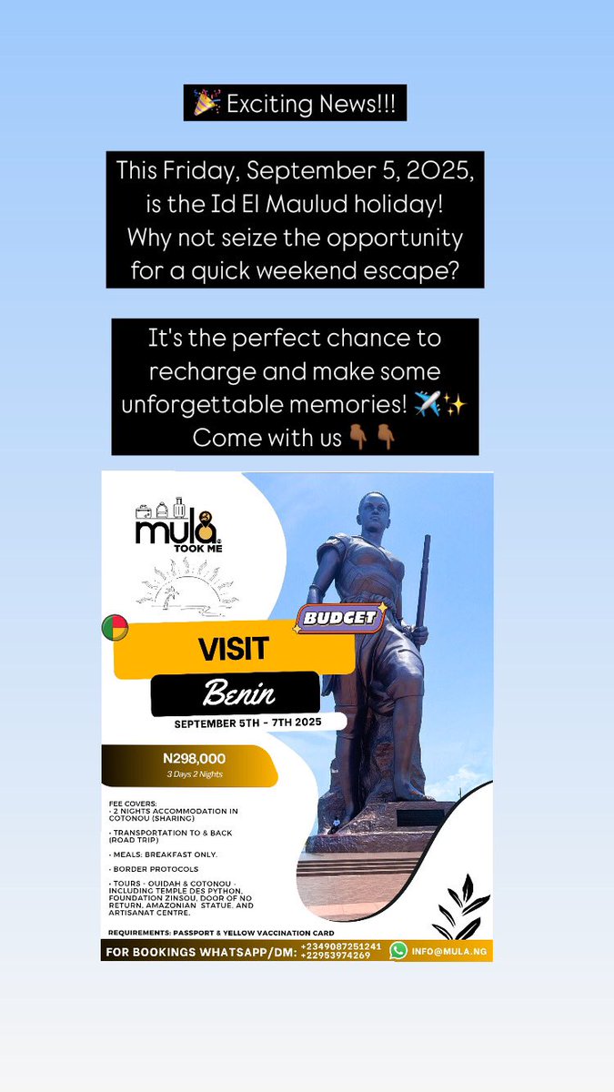 Holiday is comingggg 💃🏽💃🏽🕺🏽 Time to make that short relaxing getaway this coming weekend! 

Book your slot(s) today to unwind and recharge!