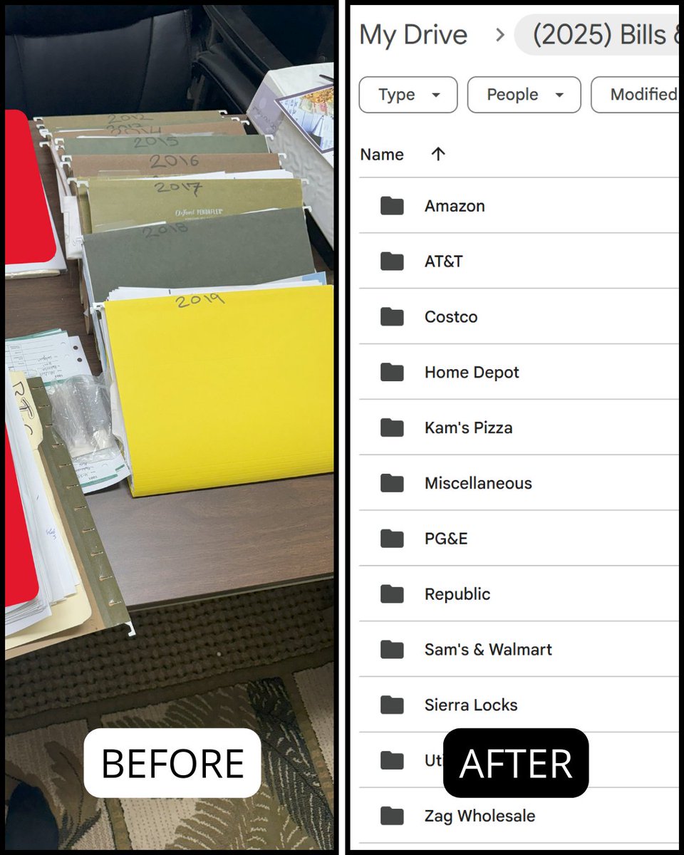 q48moneymap's tweet photo. From chaos to clarity! 🧹📂

@q48moneymap helped this business:
✅ Declutter
✅ Digitize
✅ Organize for good

📩 Ready to transform your space &amp; finances?
Visit 👉 https://t.co/3MCkgThHLk

#Bookkeeping #SmallBusiness #BeforeAndAfter #Q48MoneyMap https://t.co/XySeNTTunN