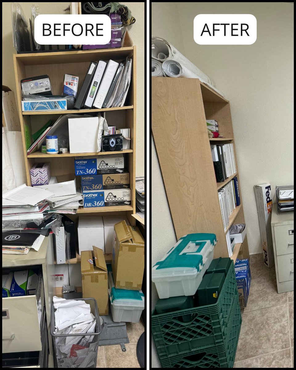 q48moneymap's tweet photo. From chaos to clarity! 🧹📂

@q48moneymap helped this business:
✅ Declutter
✅ Digitize
✅ Organize for good

📩 Ready to transform your space &amp; finances?
Visit 👉 https://t.co/3MCkgThHLk

#Bookkeeping #SmallBusiness #BeforeAndAfter #Q48MoneyMap https://t.co/XySeNTTunN