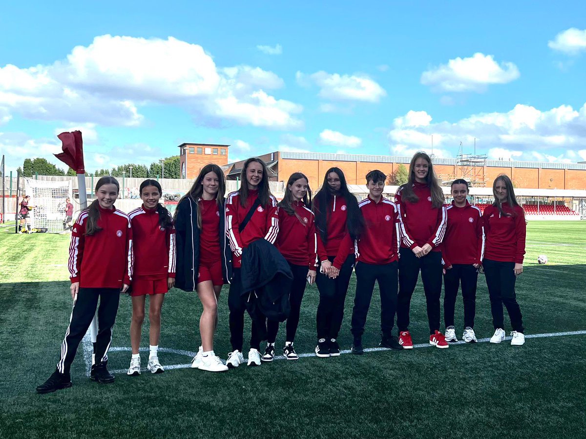 Accies WFC Academy & Community (@accieswfcacad) on Twitter photo ๐ฝ๐๐ก๐ก ๐๐๐ง๐ก๐จ <a href="/SWPL/">Scottish Women's Premier League</a> ๐๐๐ข๐๐ก๐ฉ๐ค๐ฃ ๐ซ ๐๐๐๐ง๐ฉ๐จ
Brilliant experience for U14s squad who were ball girls today
Its always special to see the whole club connected, from youth to 1st team
Fantastic togetherness on show & great to watch the 1st team compete at top level ๐ฝ๐๐ก๐ก ๐๐๐ง๐ก๐จ <a href="/SWPL/">Scottish Women's Premier League</a> ๐๐๐ข๐๐ก๐ฉ๐ค๐ฃ ๐ซ ๐๐๐๐ง๐ฉ๐จ
Brilliant experience for U14s squad who were ball girls today
Its always special to see the whole club connected, from youth to 1st team
Fantastic togetherness on show & great to watch the 1st team compete at top level
