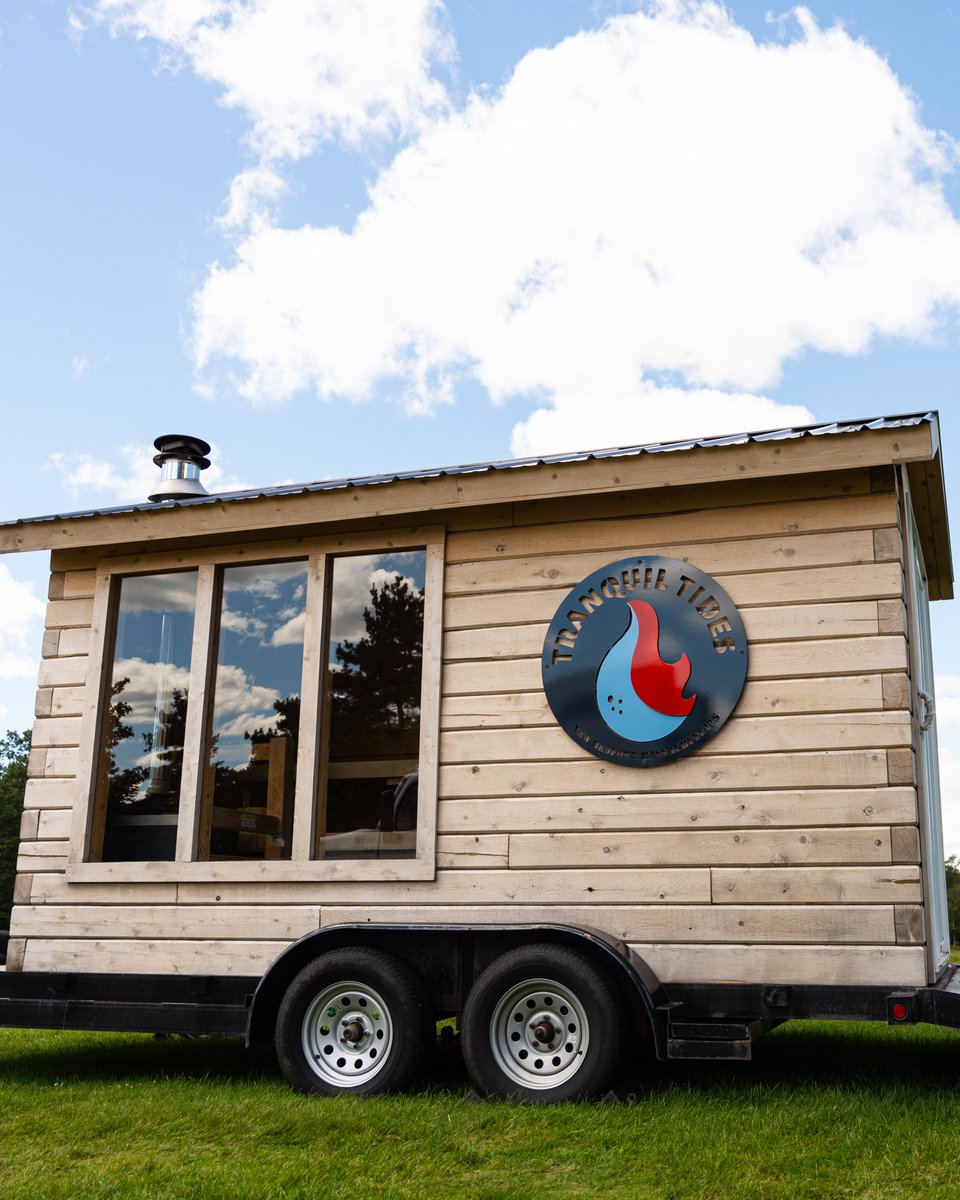 FM_Champ_'s tweet photo. Sending a big thank you to Tranquil Tides for bringing their mobile sauna on site for players this week 🌡️ https://t.co/BirUfEnSEc
