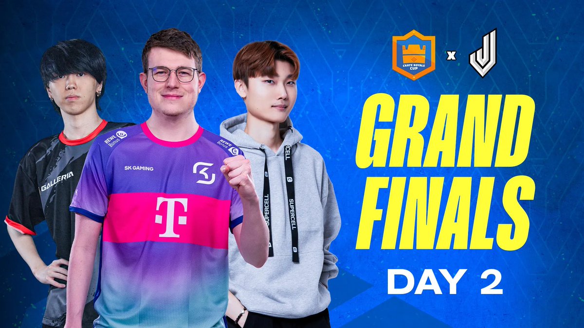 We’re underway with the $60,000 Crate Royale Cup Grand Finals 🤩

Tune in any of the streams below for top action &amp; an exclusive Spirit Empress Emote ✅

🇺🇸 <a href="/jynxzi/">Jynxzi</a> - twitch.tv/jynxzi
🇺🇸 <a href="/JuicyJ_CR/">JuicyJ</a> - twitch.tv/juicyjcr
🇩🇪 <a href="/mortenroyale/">Morten</a> - twitch.tv/mortenroyale
🇩🇪