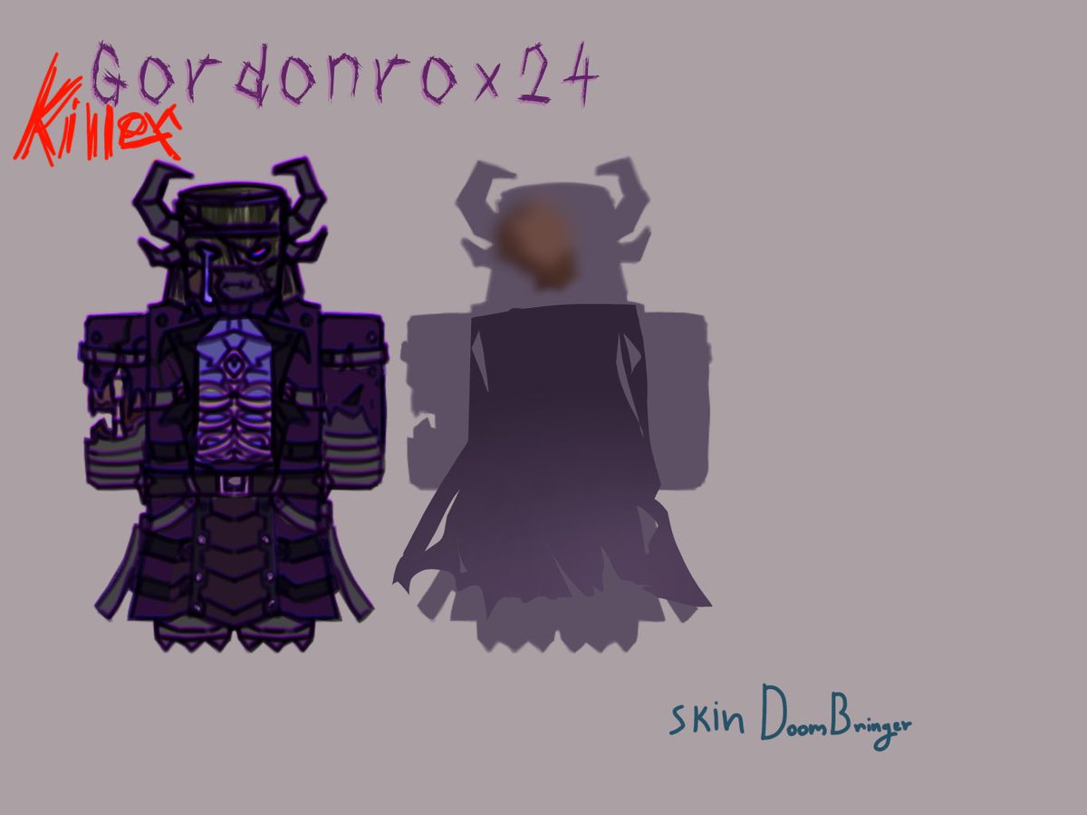 R_EOREM's tweet image. Concept art skin for  MrDoombringer!
Gordonrox24!
#ROBLOXDEV #ROBLOXGAMES #REOR