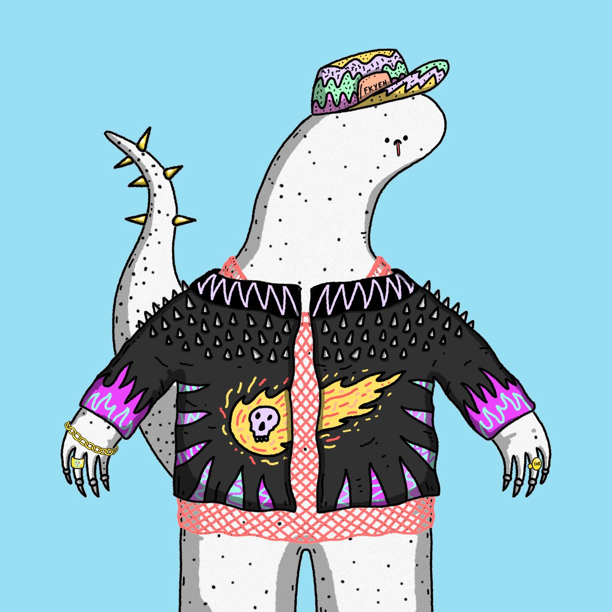 🎉 Wishing a very happy birthday to our favorite funky lizards! @Tezzardz