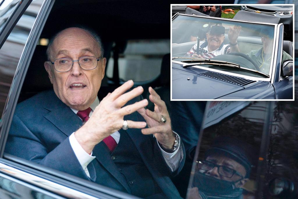 Rudy Giuliani seriously injured in New Hampshire car wreck after helping domestic violence victim: spokesman trib.al/YTK9G3J