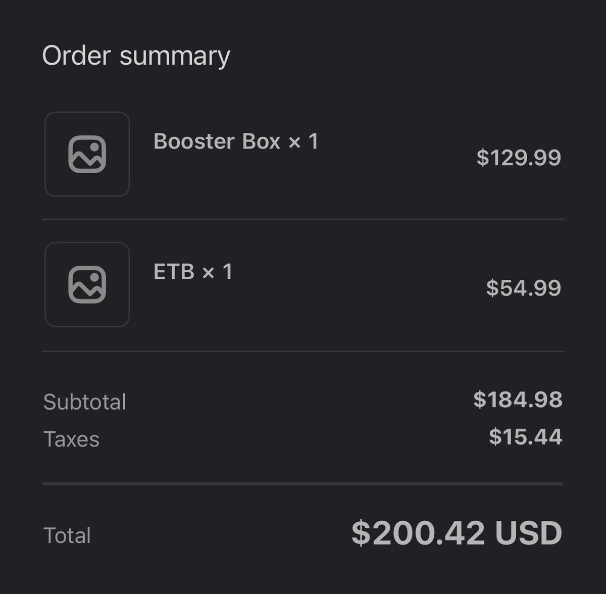 What I paid to pre order Mega Evolutions 😮‍💨